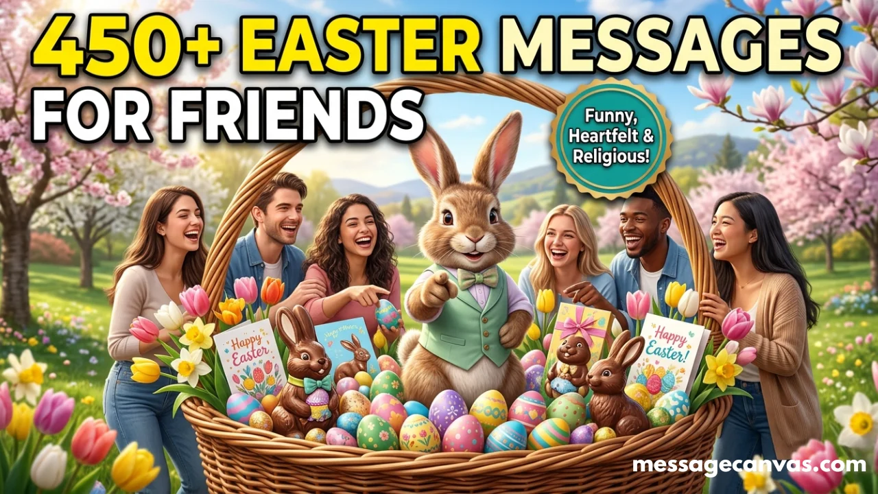 450+ Best Easter Messages for Friends That Will Make Them Smile This Easter 💖