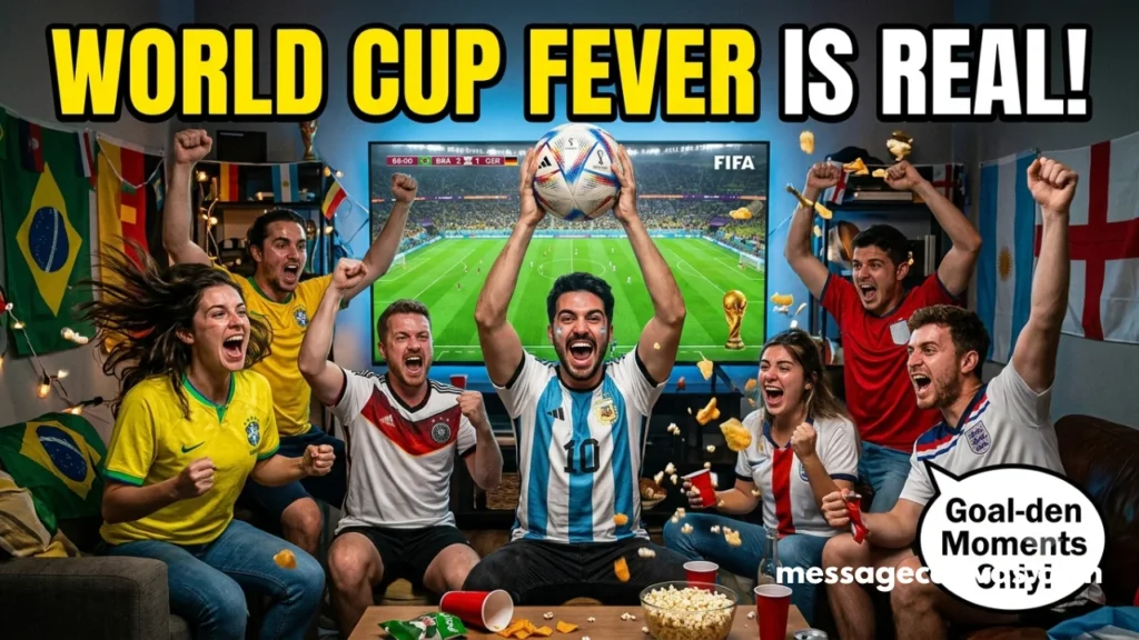 560+ FIFA World Cup Messages to Celebrate Football, Fans & Victory Moments ⚽🏆