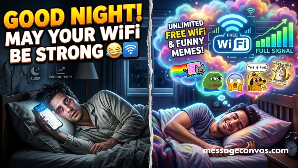 500+ Good Night Jokes for WhatsApp Friends, Family & Crushes That Guarantee Laughs ๐คฃ๐ค