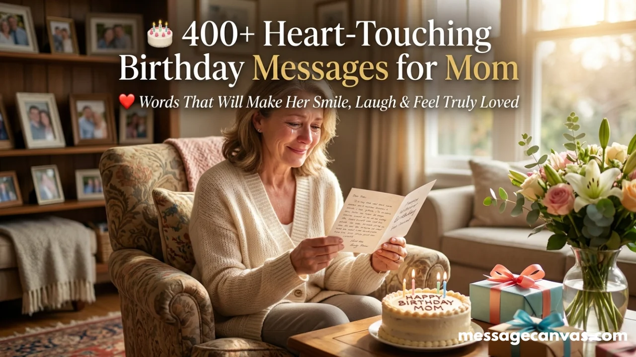 400+ Heart-Touching Birthday Messages for Mom That Will Make Her Smile