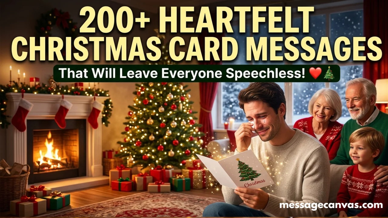 200+ Heartfelt Christmas Card Messages That Will Leave Everyone Speechless (2026)