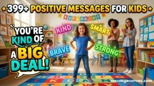 399+ Positive Messages for Kids to Build Confidence and Happiness